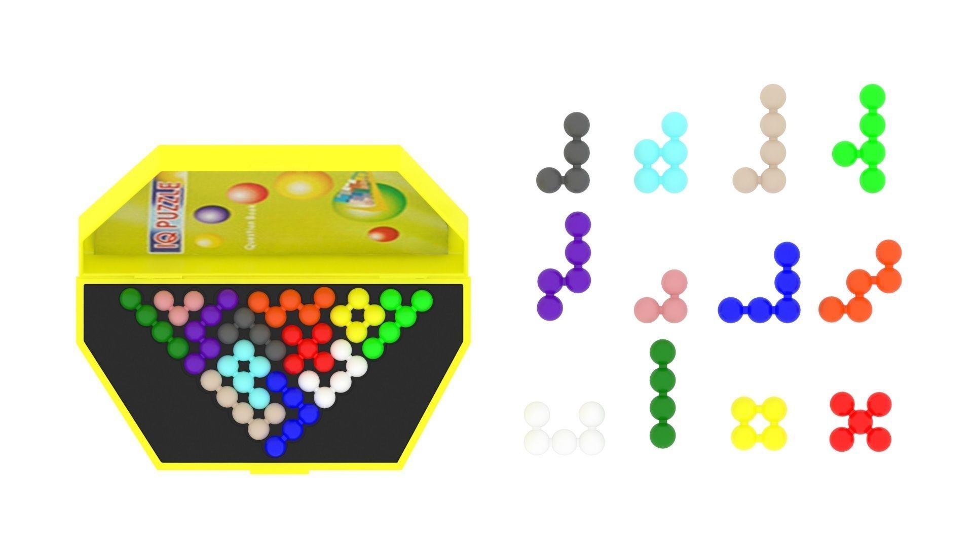 Iq Puzzle 3D model_20