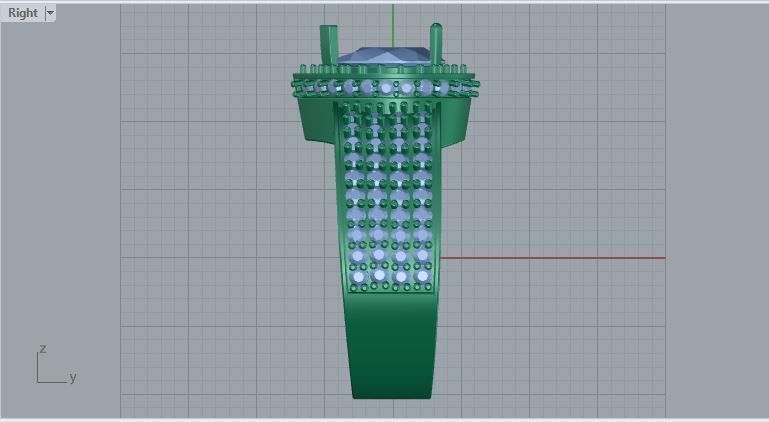 pear shape halo ring 3D print model_8