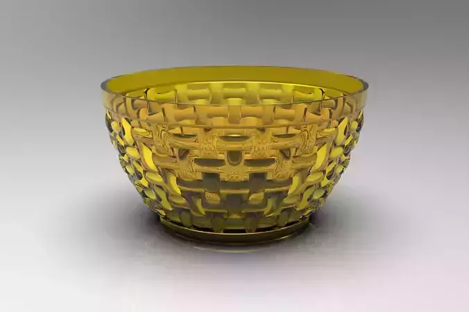 PLASTIC BOWL 3D print model