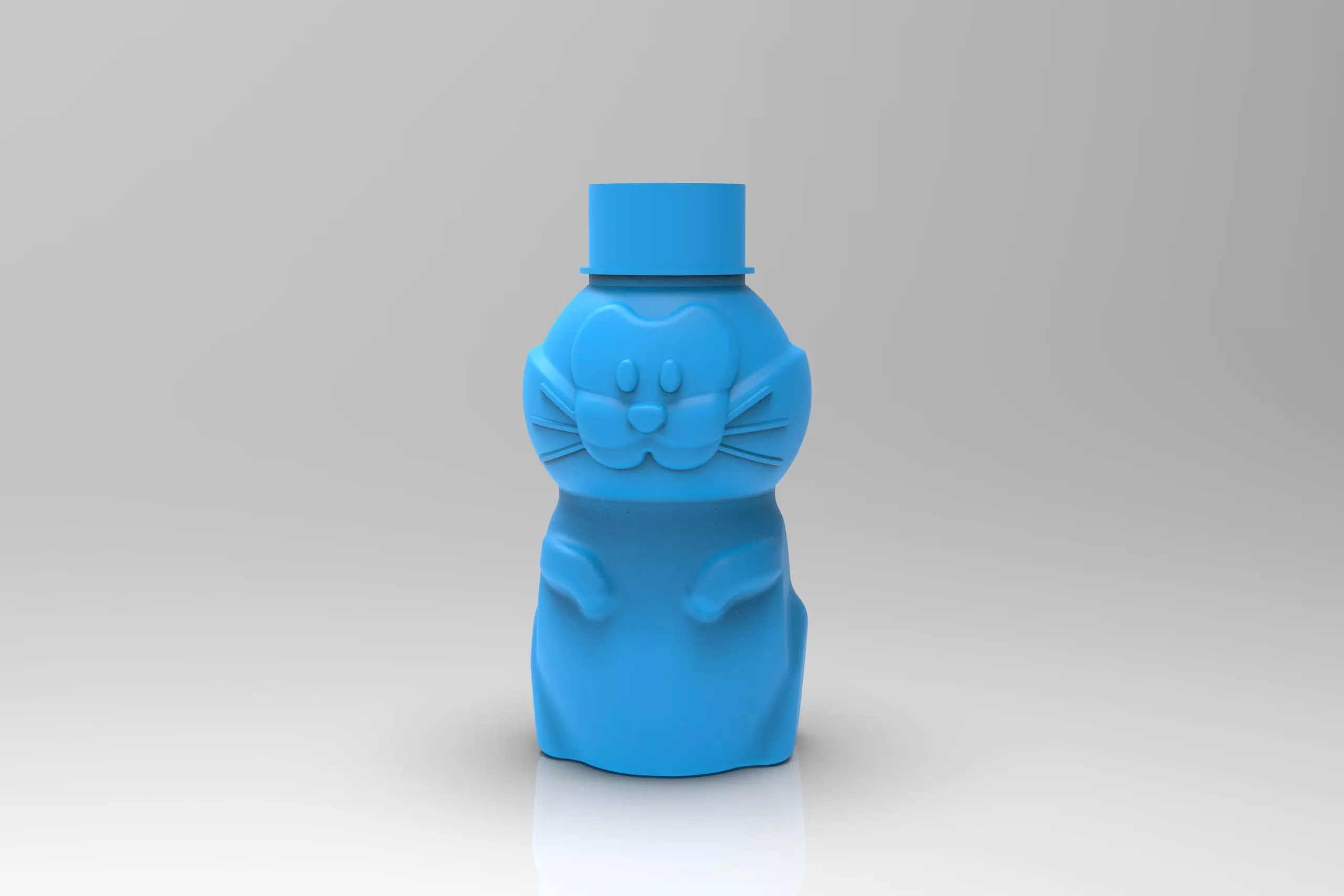 REBIT SHAPE BOTTLE 3D print model
