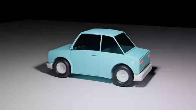 cartoon car modeling