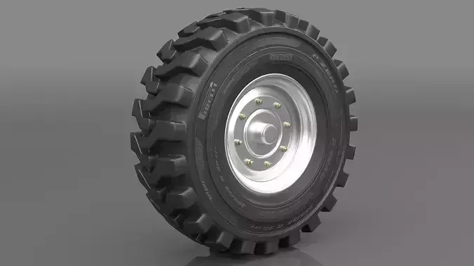 Realistic Truck Tire 2