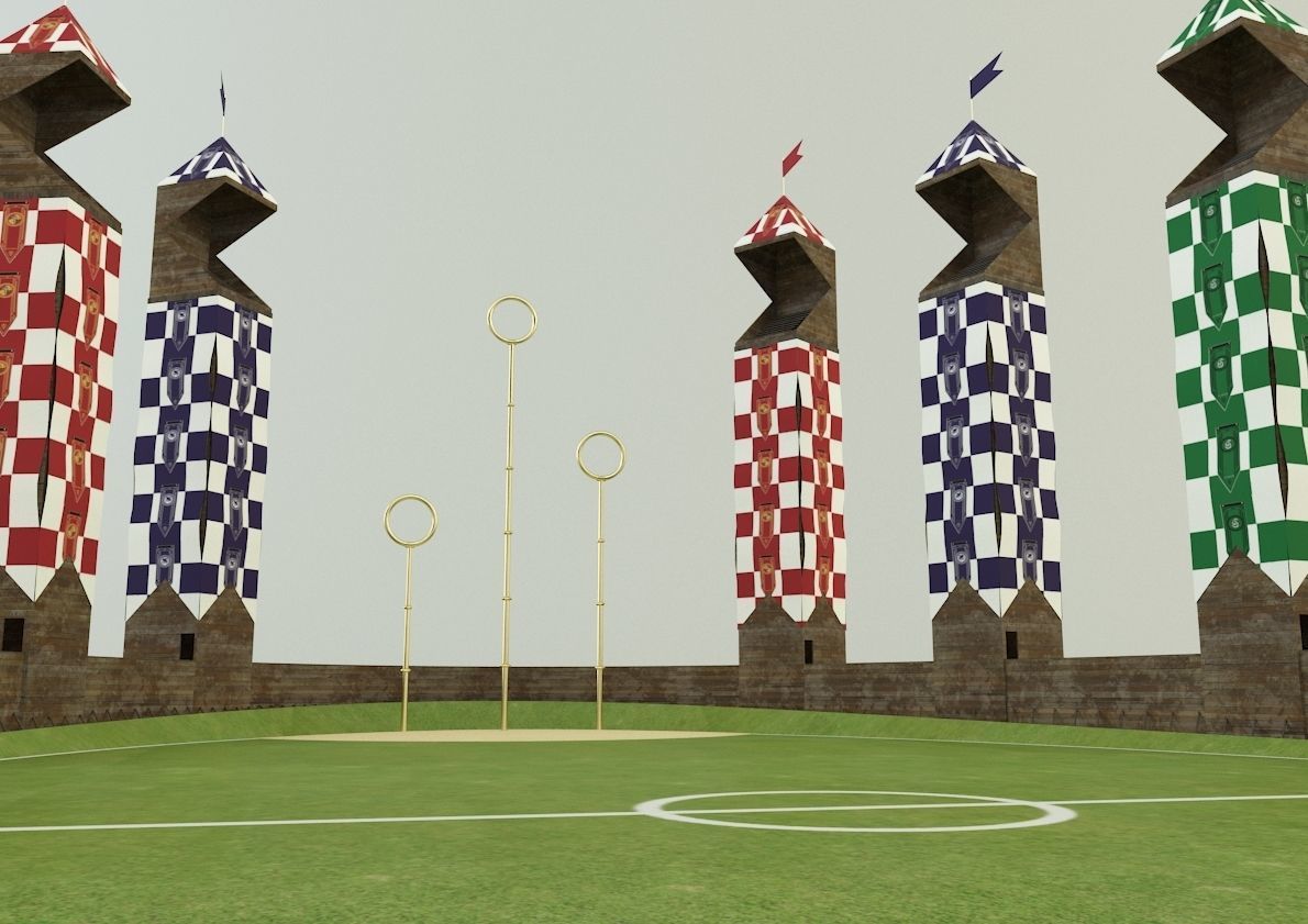 quidditch stadium 3d model 3D model_19