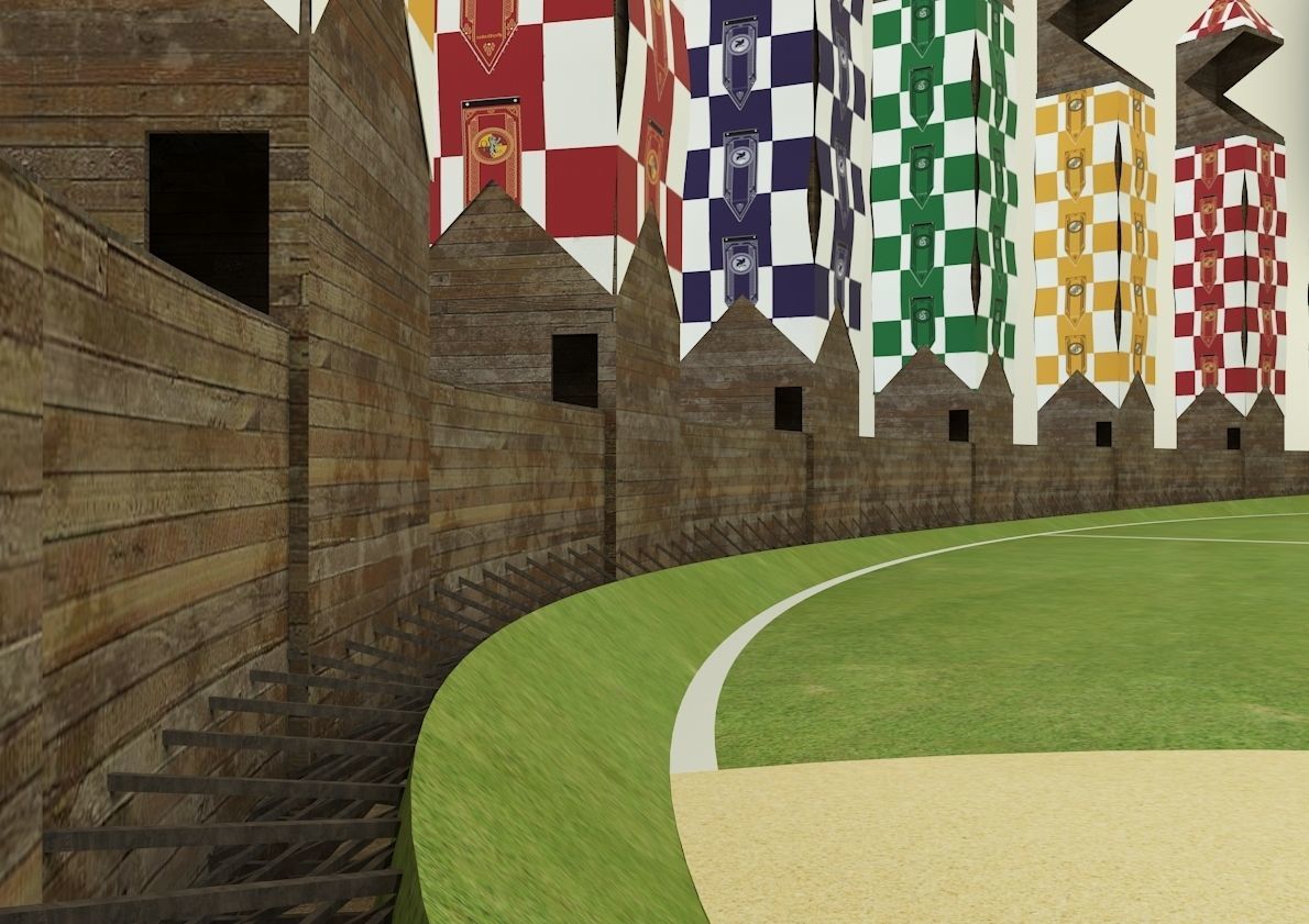 quidditch stadium 3d model 3D model_6