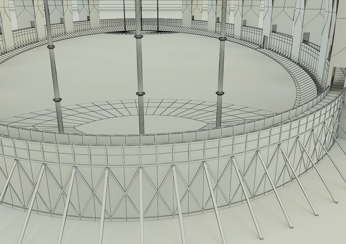 quidditch stadium 3d model 3D model_10