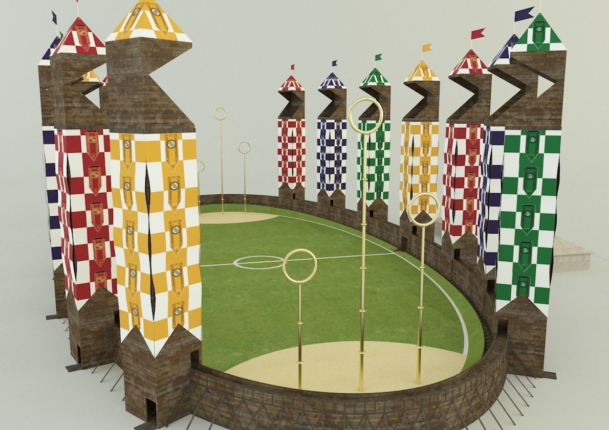 quidditch stadium 3d model 3D model_17