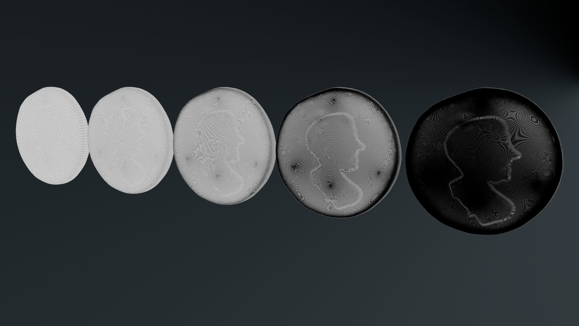 Lykaonia Coin 1 Low-poly 3D model_81