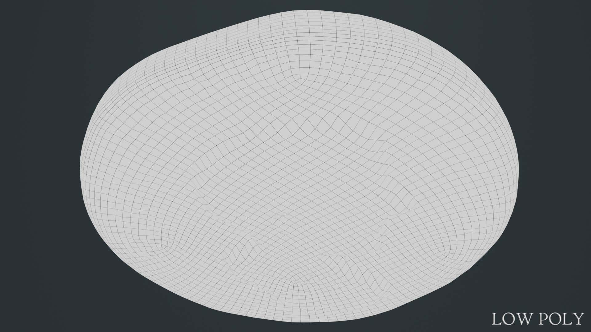 Lykaonia Coin 1 Low-poly 3D model_32