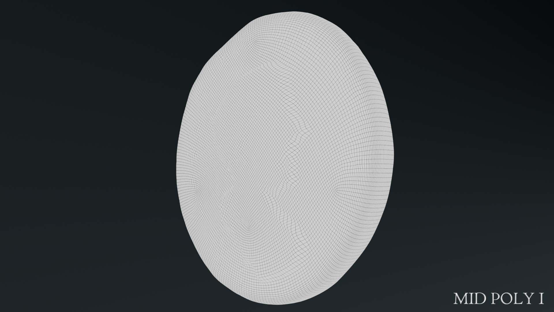 Lykaonia Coin 1 Low-poly 3D model_49