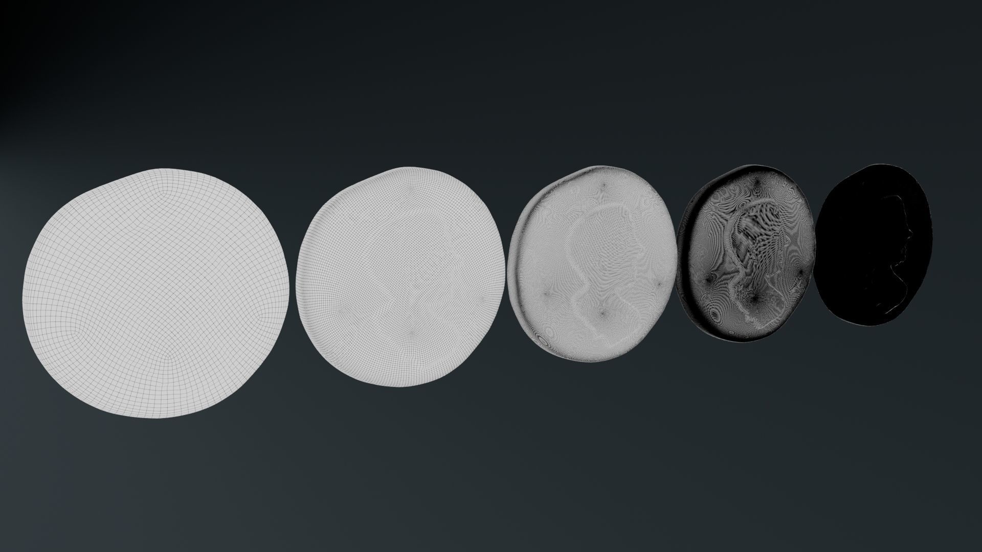 Lykaonia Coin 1 Low-poly 3D model_83