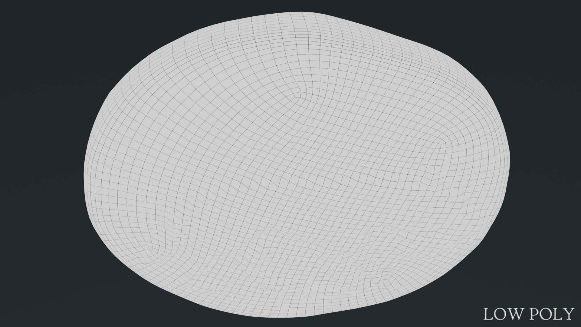 Lykaonia Coin 1 Low-poly 3D model_30