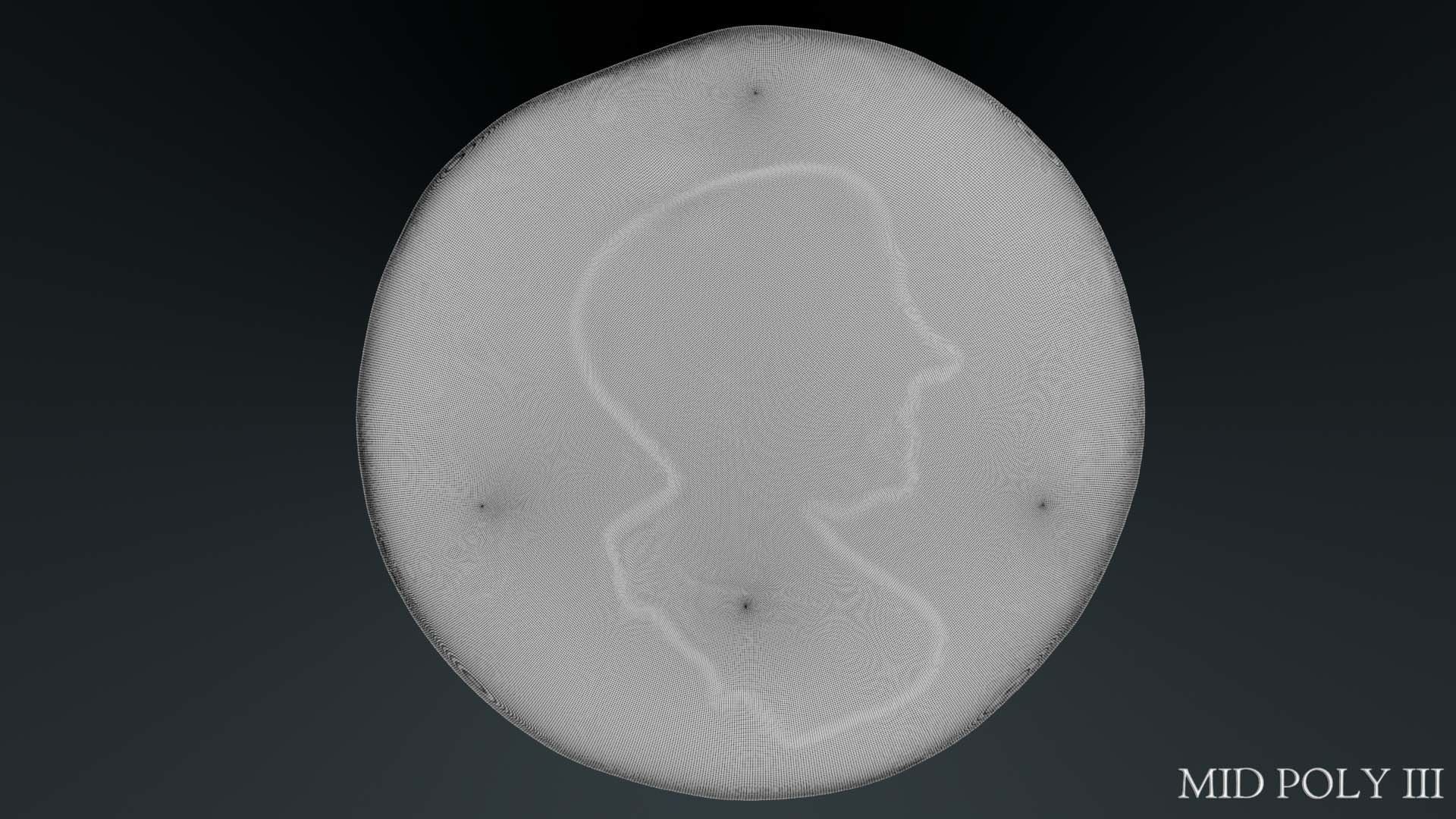 Lykaonia Coin 1 Low-poly 3D model_74