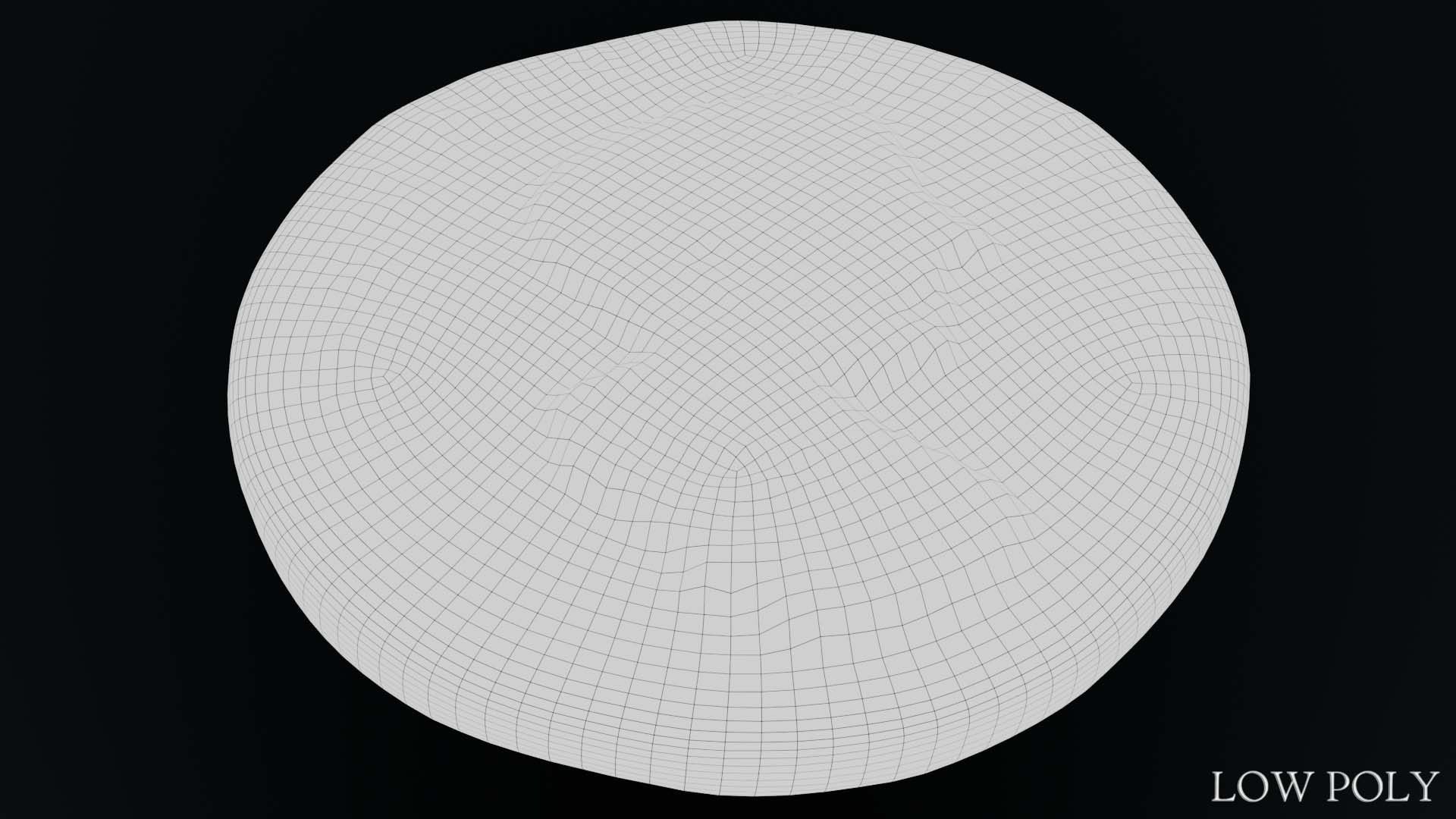 Lykaonia Coin 1 Low-poly 3D model_36