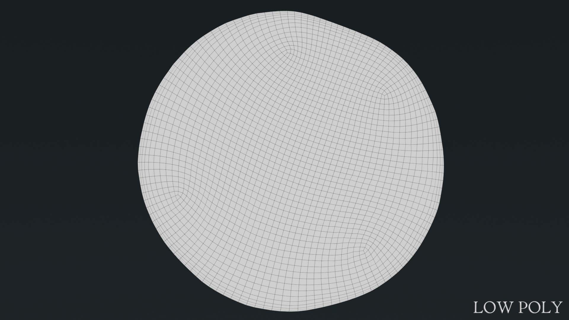 Lykaonia Coin 1 Low-poly 3D model_18