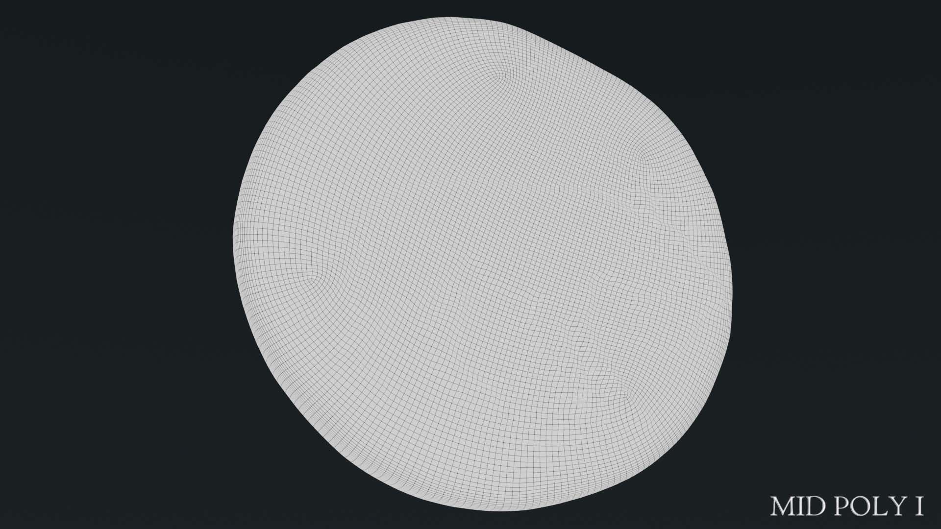 Lykaonia Coin 1 Low-poly 3D model_52