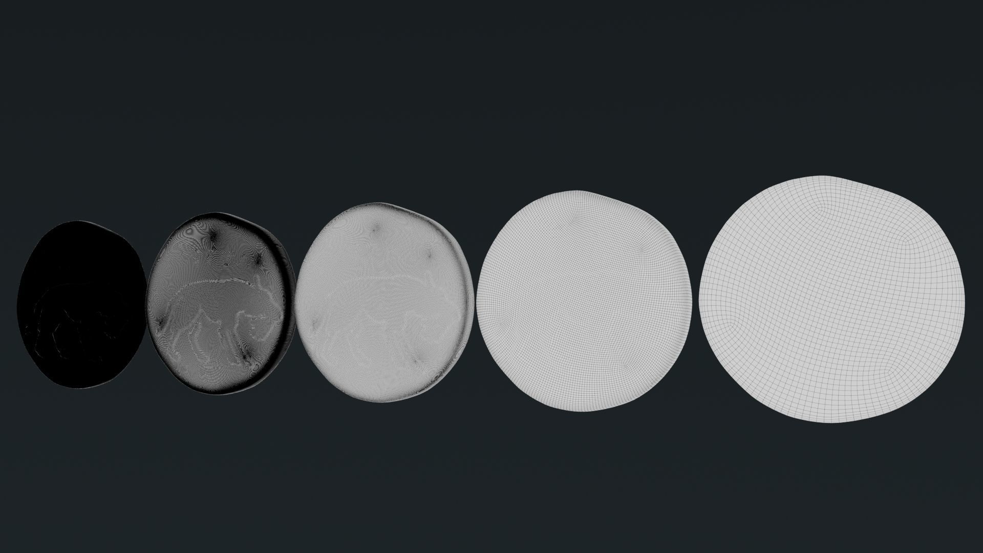 Lykaonia Coin 1 Low-poly 3D model_87