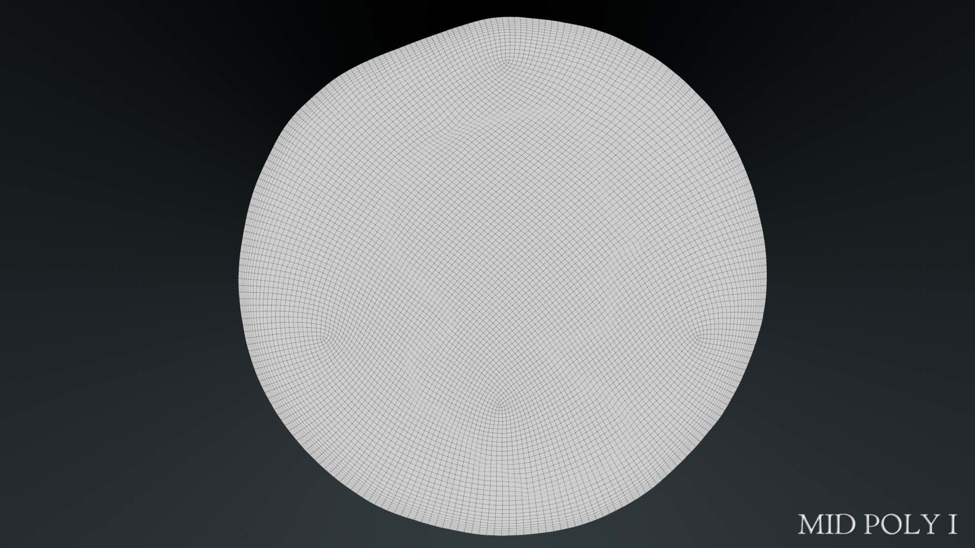 Lykaonia Coin 1 Low-poly 3D model_48