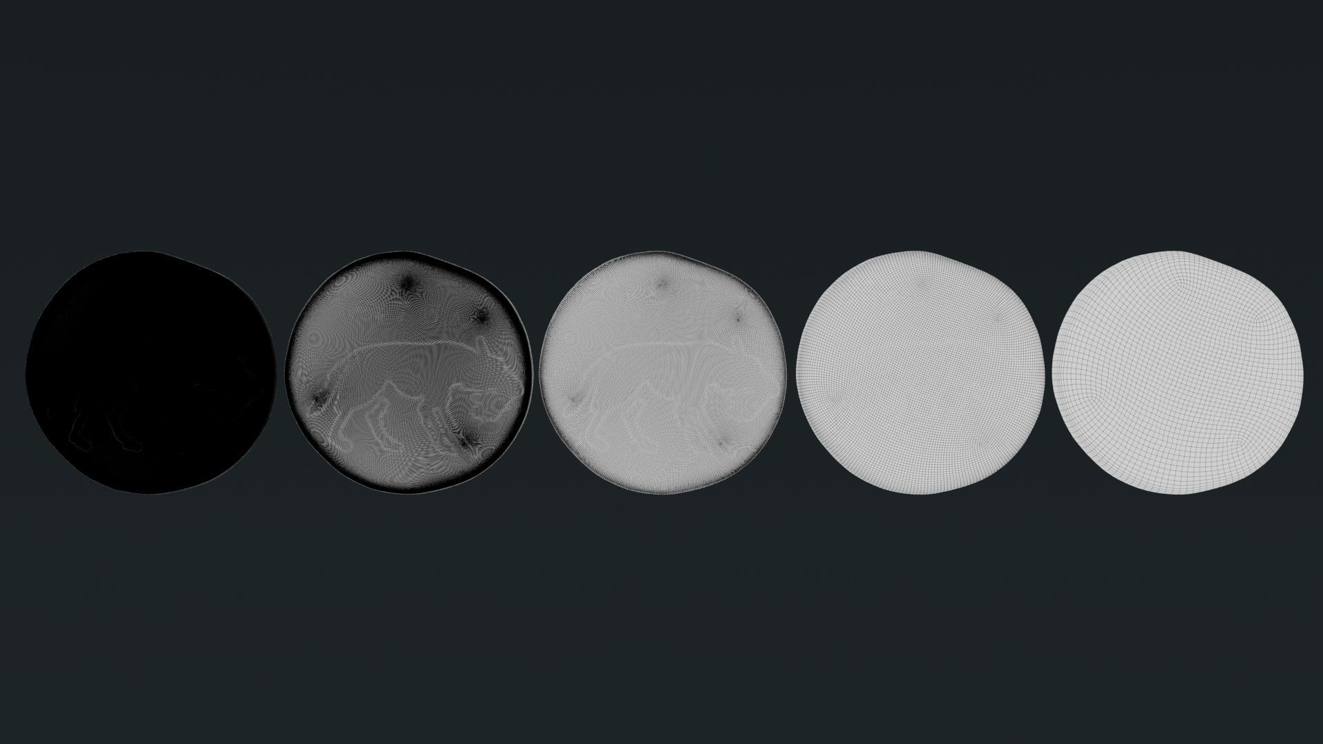 Lykaonia Coin 1 Low-poly 3D model_91