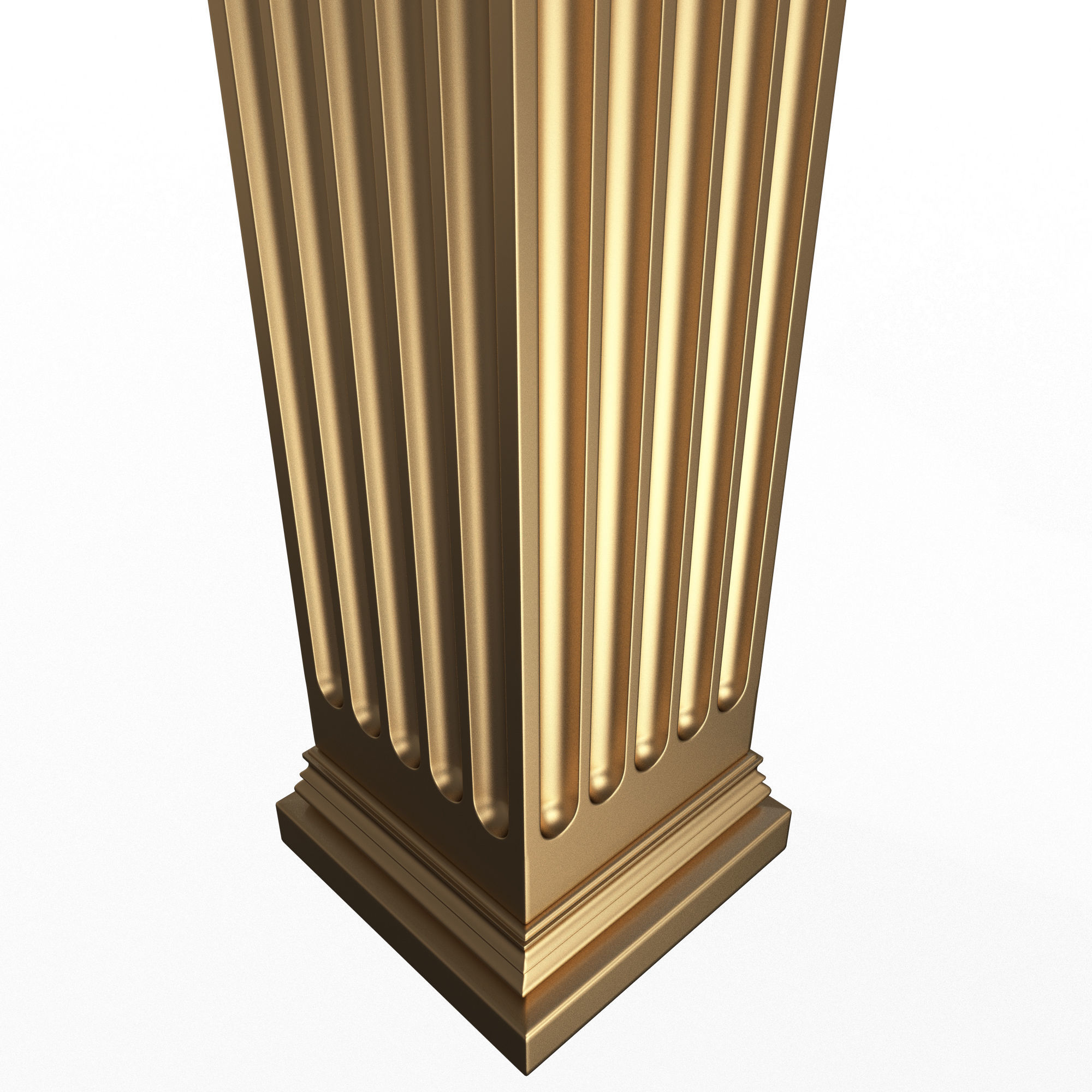 Column Capital 0402 Low-poly 3D model_3