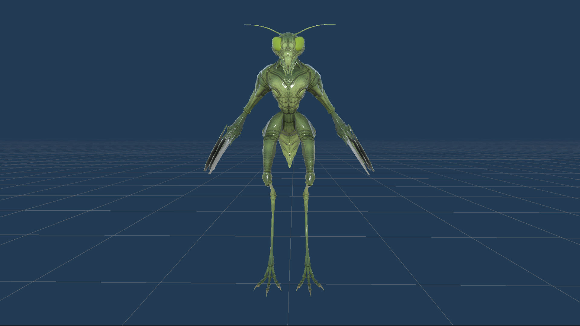 Insect Creature 2 Low-poly 3D model_18