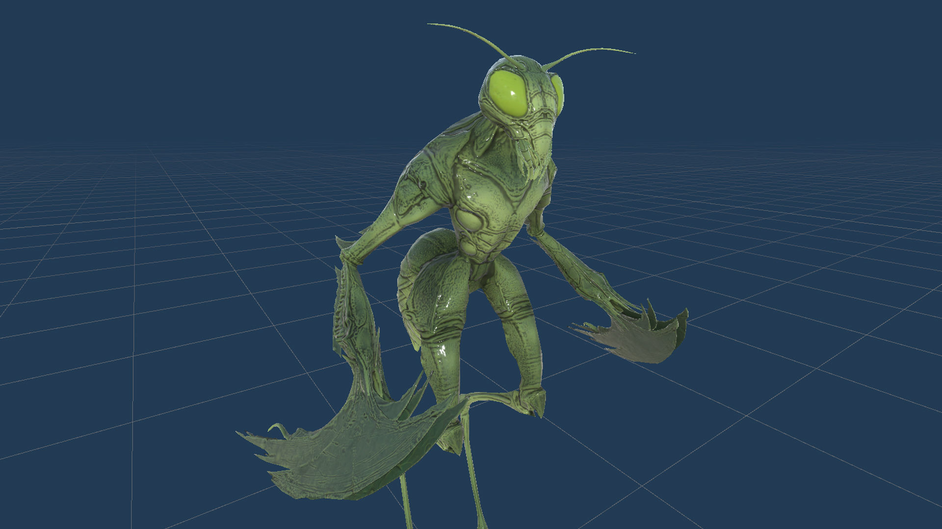 Insect Creature 2 Low-poly 3D model_19