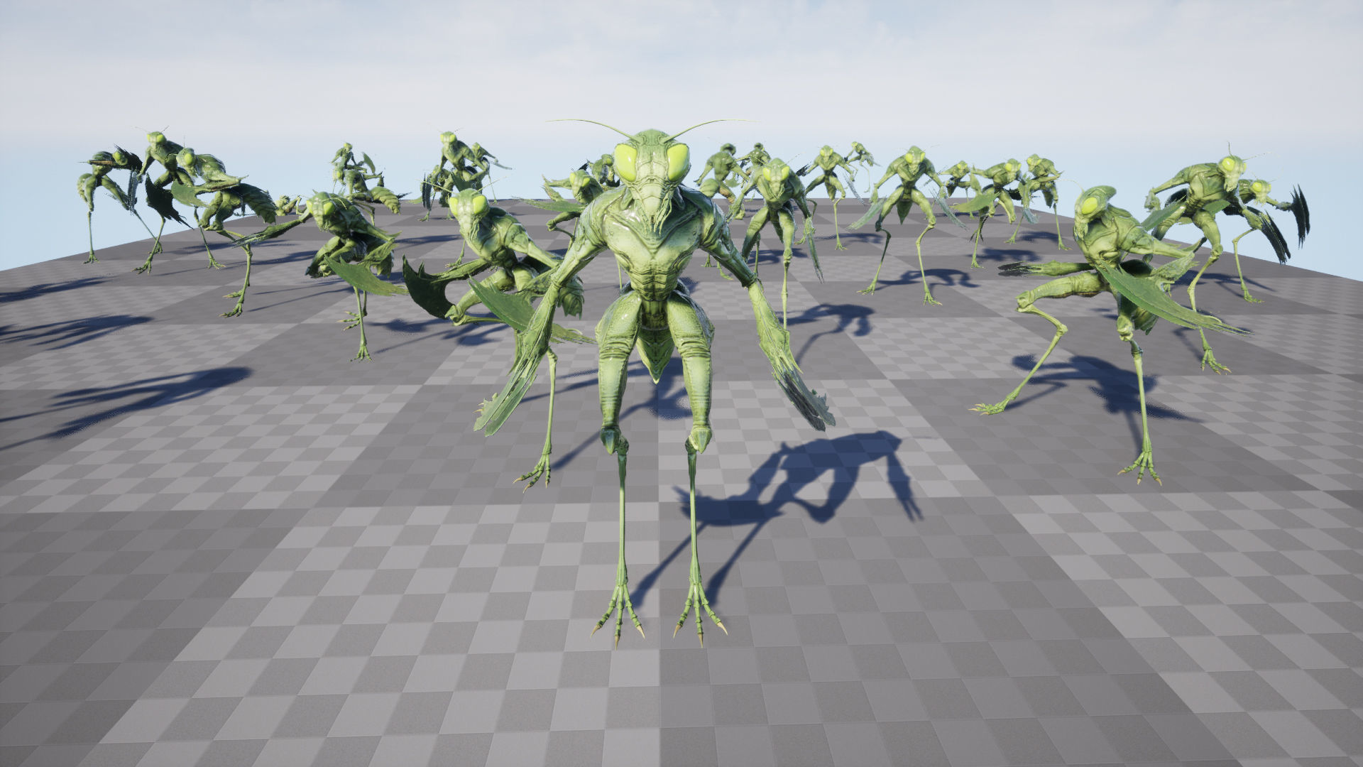 Insect Creature 2 Low-poly 3D model_15