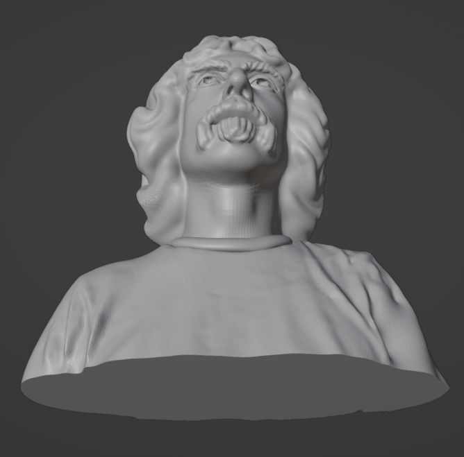 Frank Zappa 3D print model_18