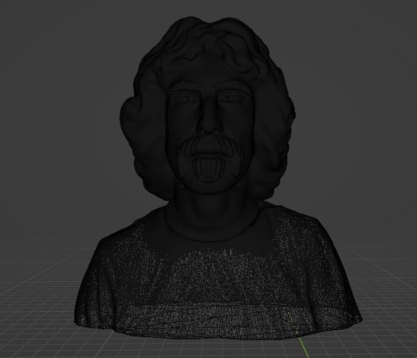Frank Zappa 3D print model_8