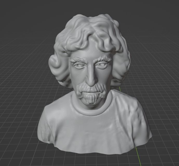 Frank Zappa 3D print model_2