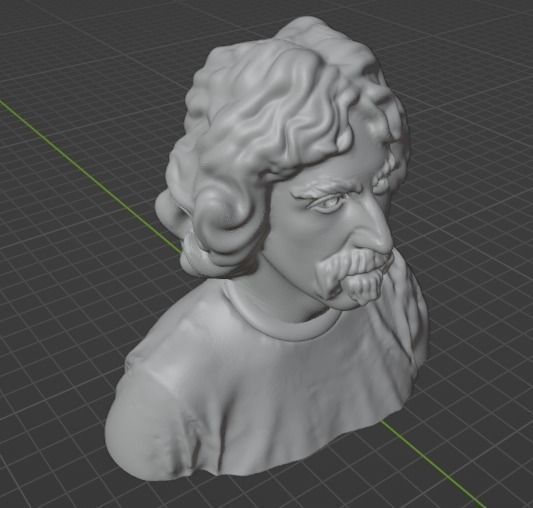 Frank Zappa 3D print model_3