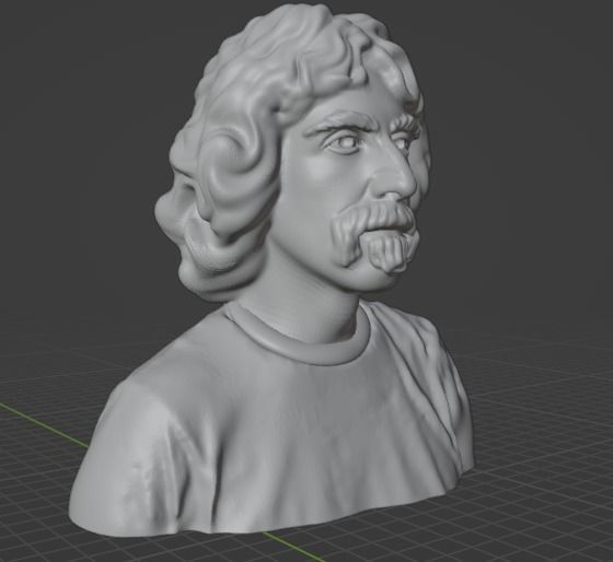Frank Zappa 3D print model_13