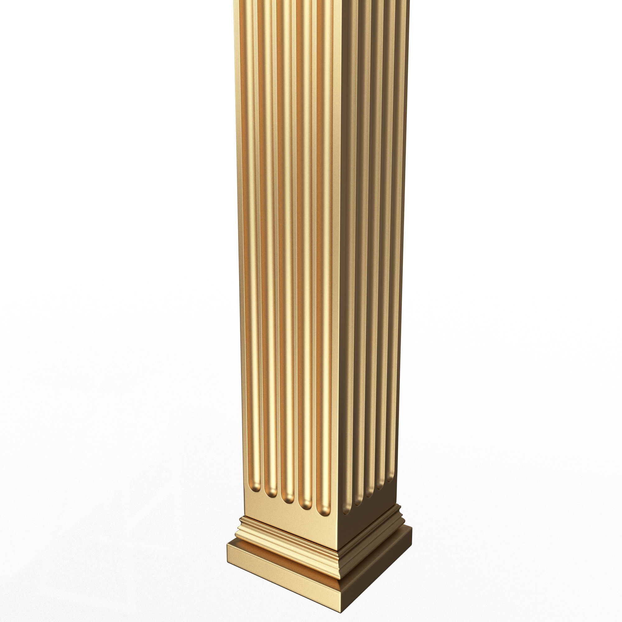 Column Capital 0502 Low-poly 3D model_2