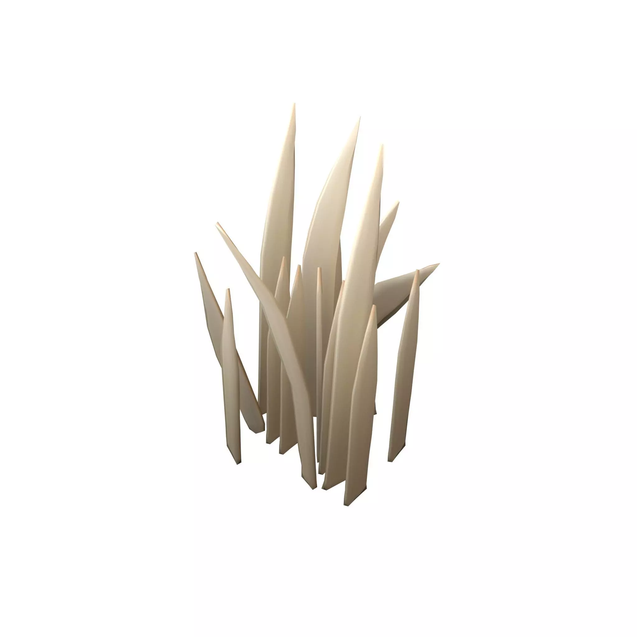 Cartoon Grass v3 004 Low-poly 3D model