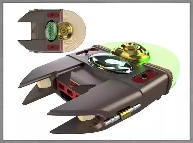 Mobar Talisman Scanner ST Voyager 3D print model