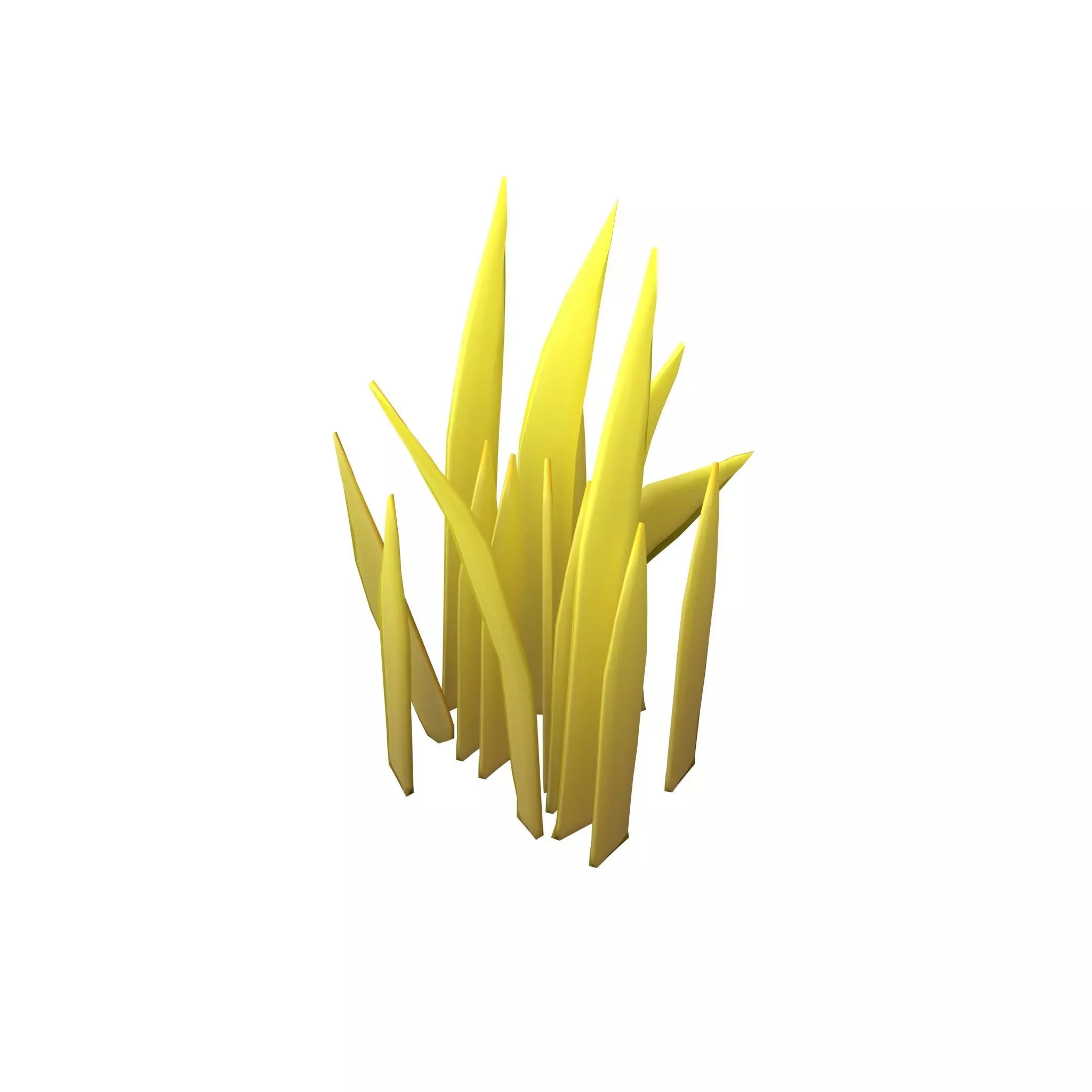 Cartoon Grass v3 005 Low-poly 3D model