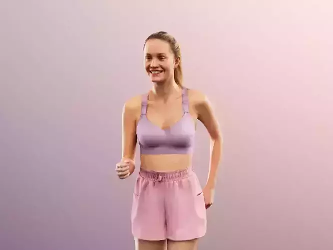 Jule 13390 - Running Athletic Woman