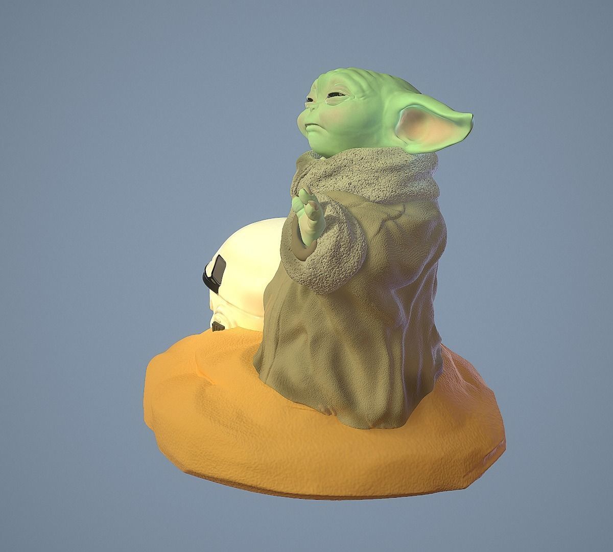 GROGU - Baby Yoda 3D print model_13