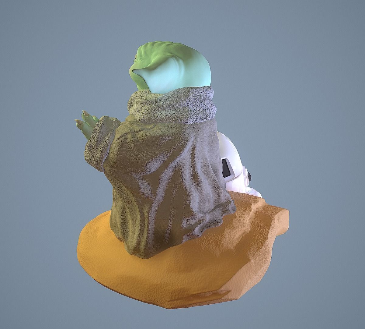 GROGU - Baby Yoda 3D print model_12