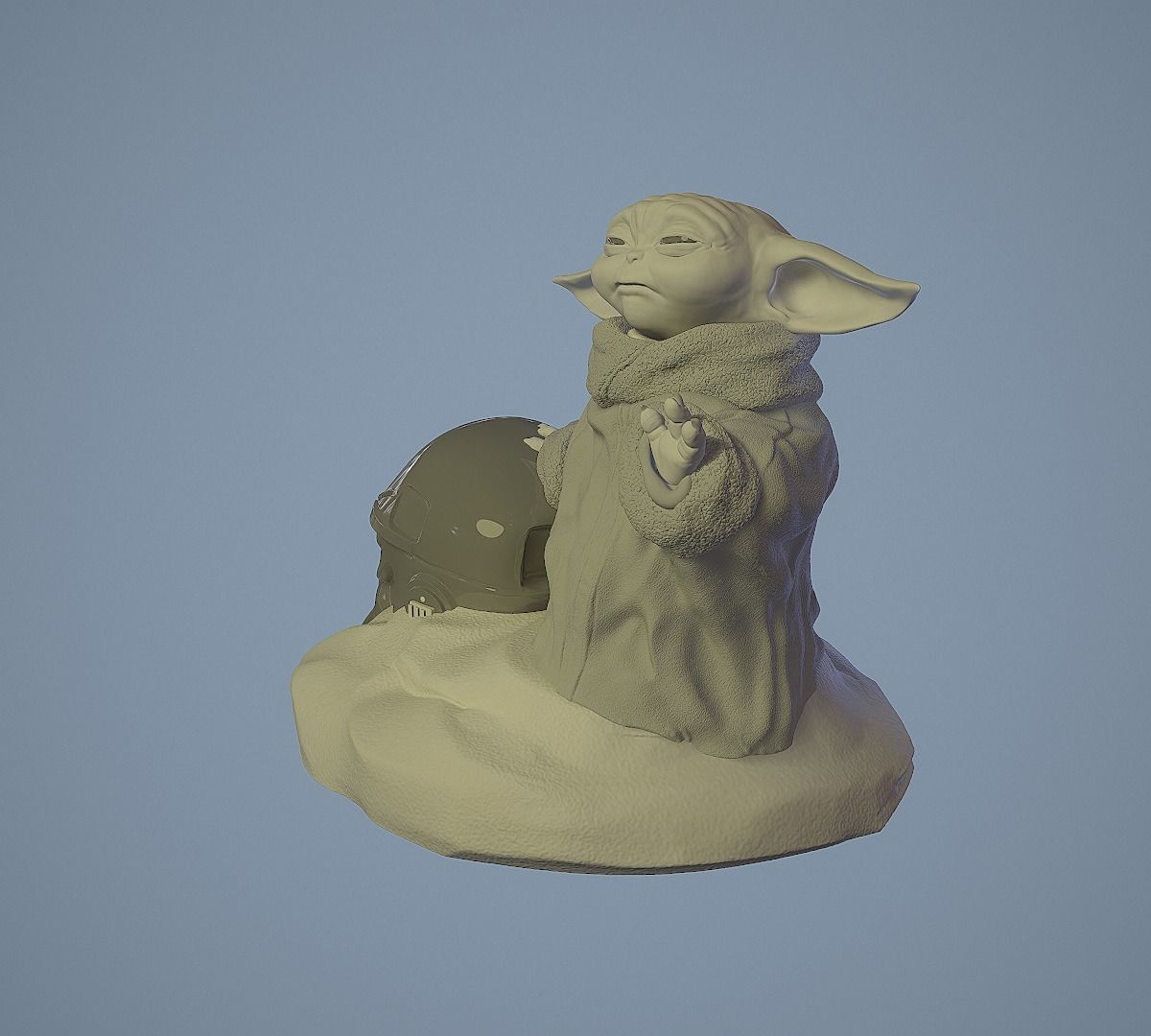 GROGU - Baby Yoda 3D print model_20