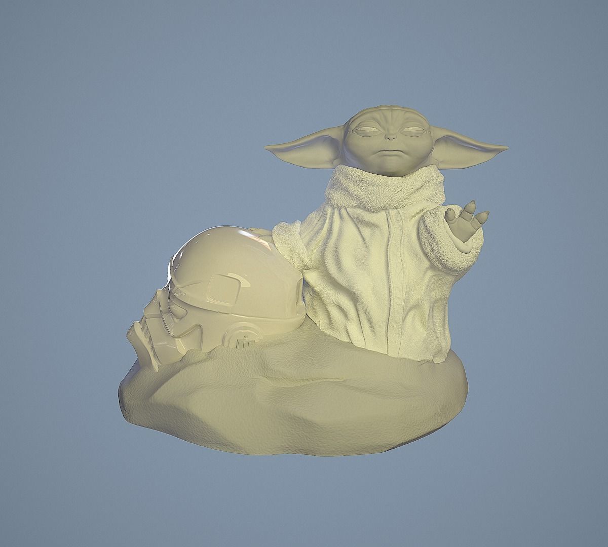 GROGU - Baby Yoda 3D print model_18