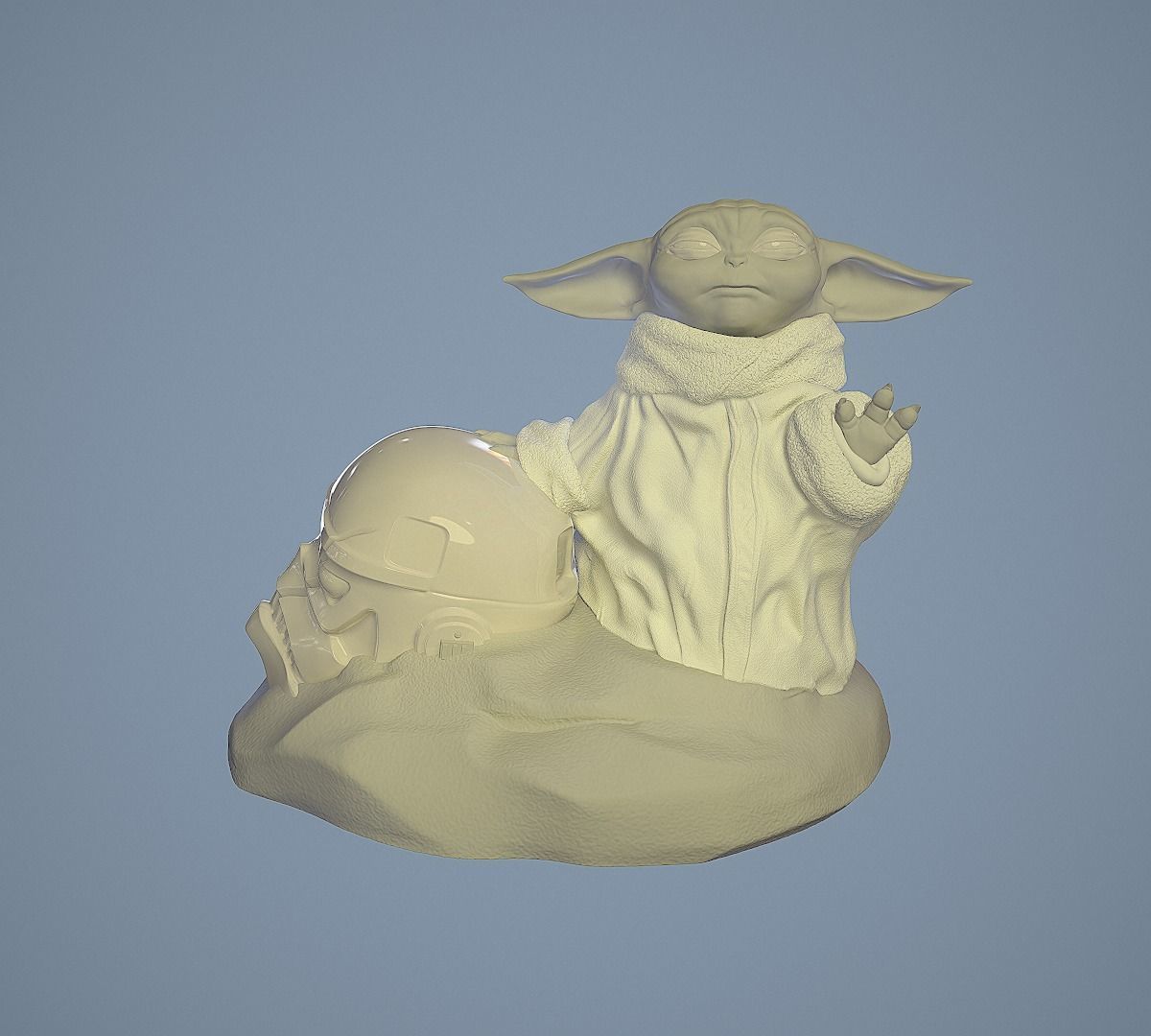 GROGU - Baby Yoda 3D print model_17