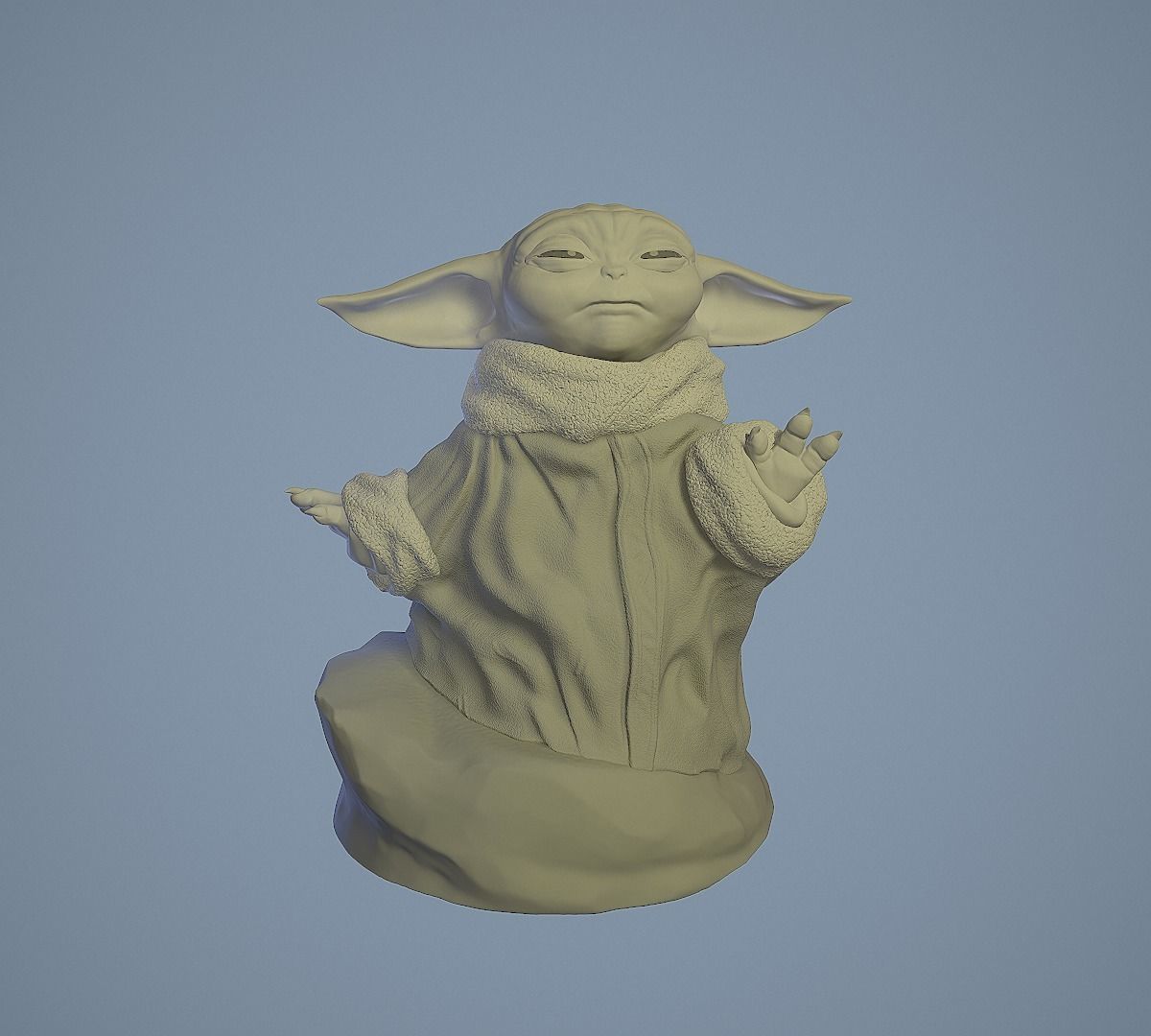 GROGU - Baby Yoda 3D print model_3