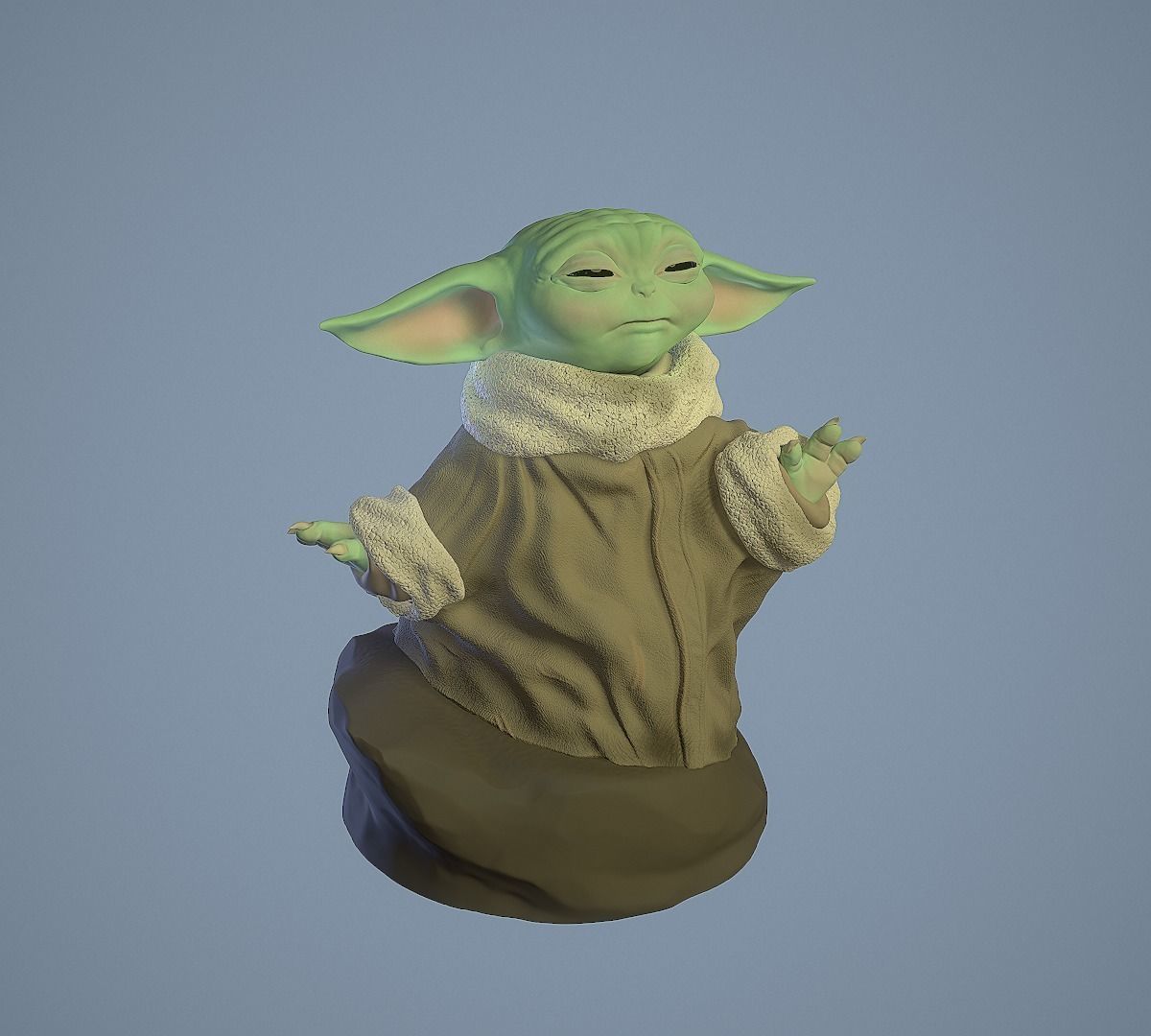 GROGU - Baby Yoda 3D print model_27