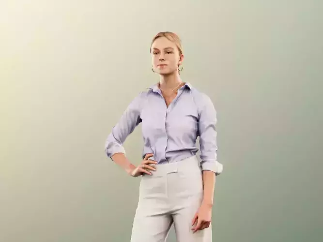 Hedda 13309 - Standing Elegant Business Woman