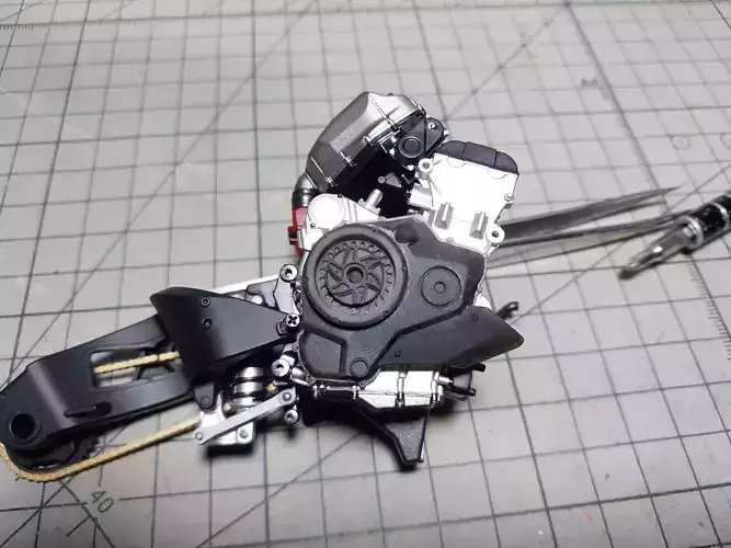 Tamiya kawasaki H2 - H2R Dryclutch
