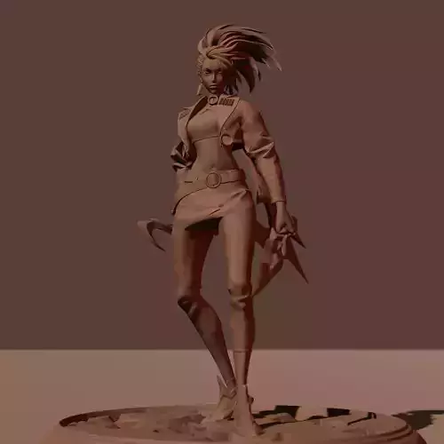 AKALI KDA ALL OUT 3D print model