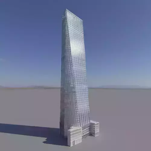 100 Leadenhall Street Tower - Diamond Tower 3D model