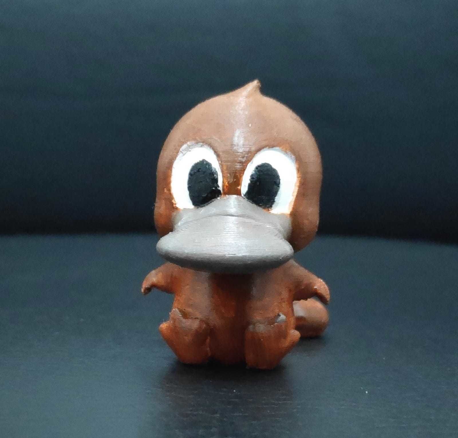 Flexi Platypus 3D print model_3