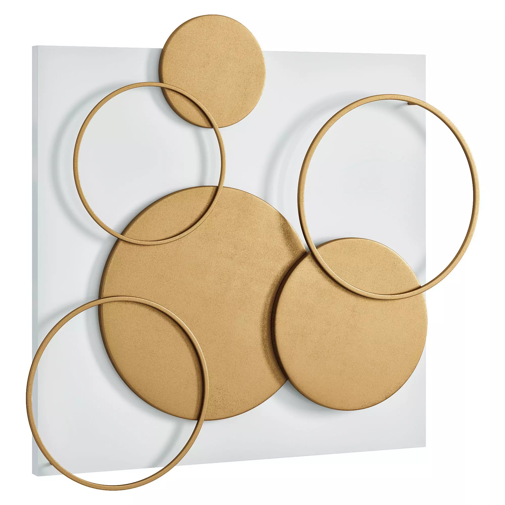 Uttermost Adagio Disk Wall Decor 3D model