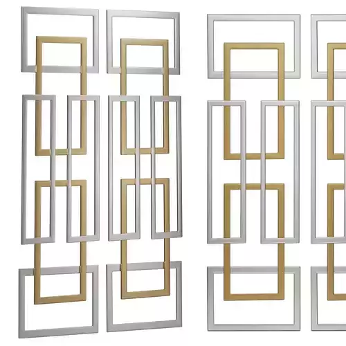 Mercury row 2 piece aerin wall decor